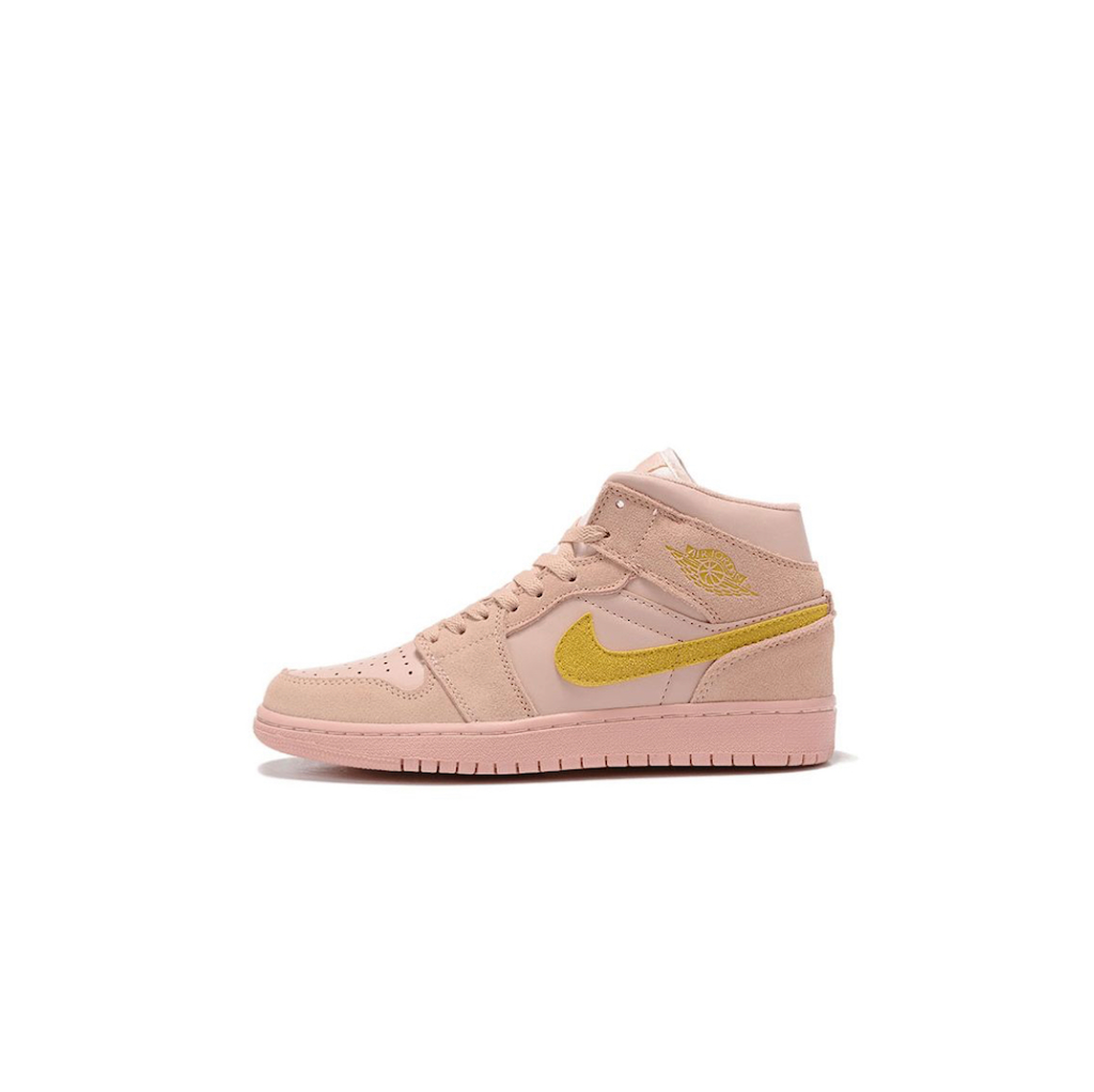Air jordan 1 pink 2025 gold