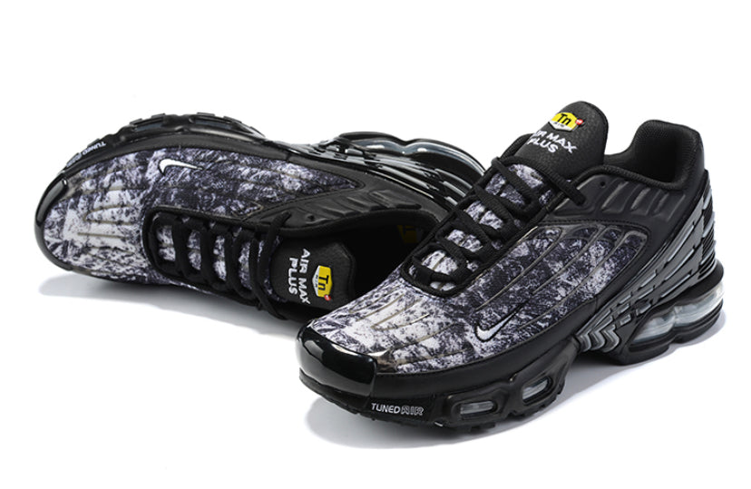 Air Plus TN3 Black-White-Light Smoke â tnairshoes