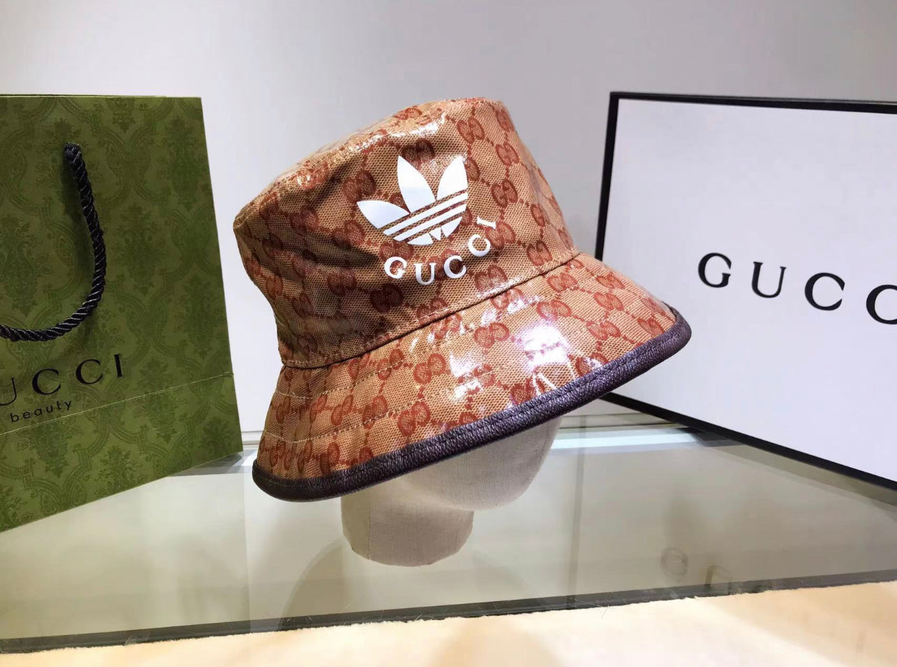 Gucci x Adidas Bucket-hat
