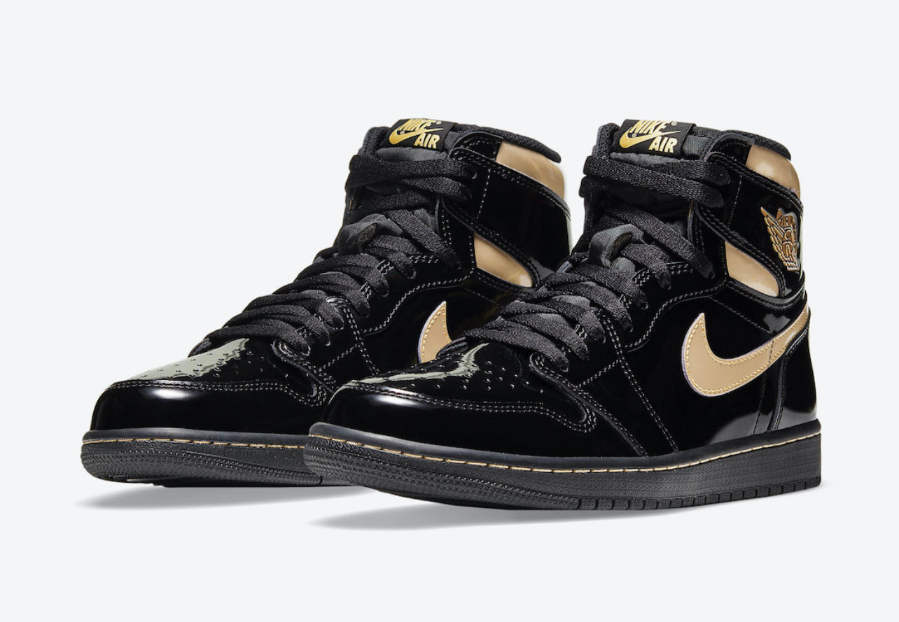 Nike air jordan gold black Clearance