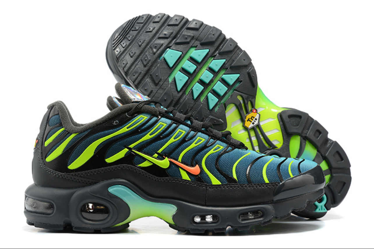 Air Plus TN Mean-Lime Green Double Swoosh