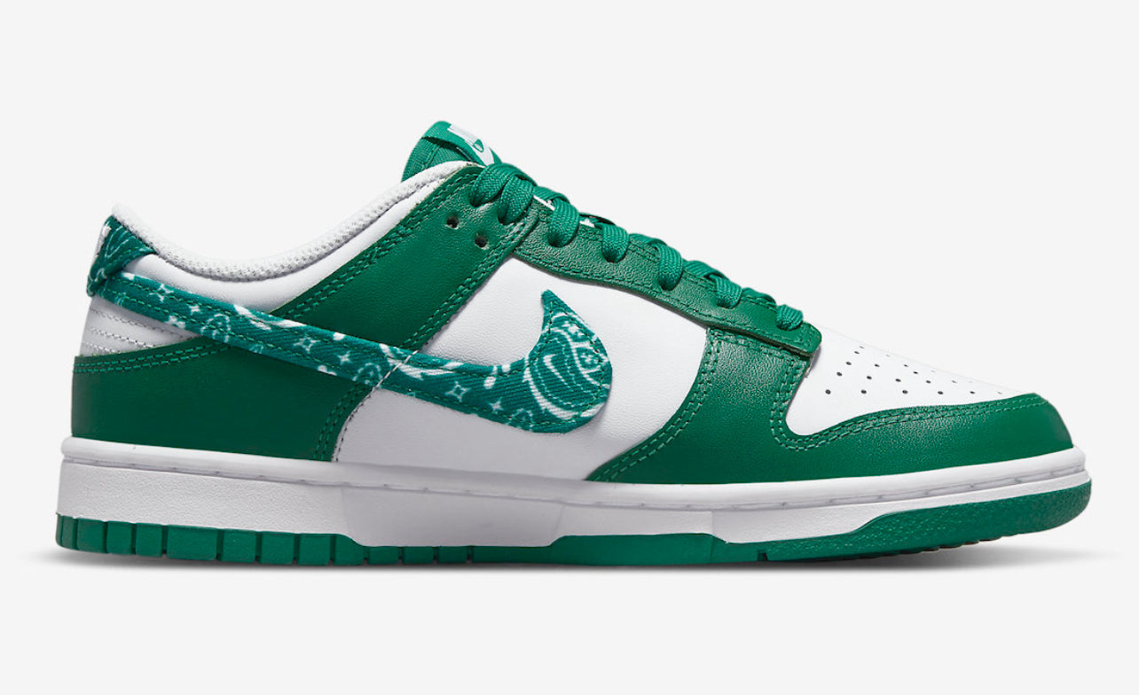 Dunk Low Green Paisley