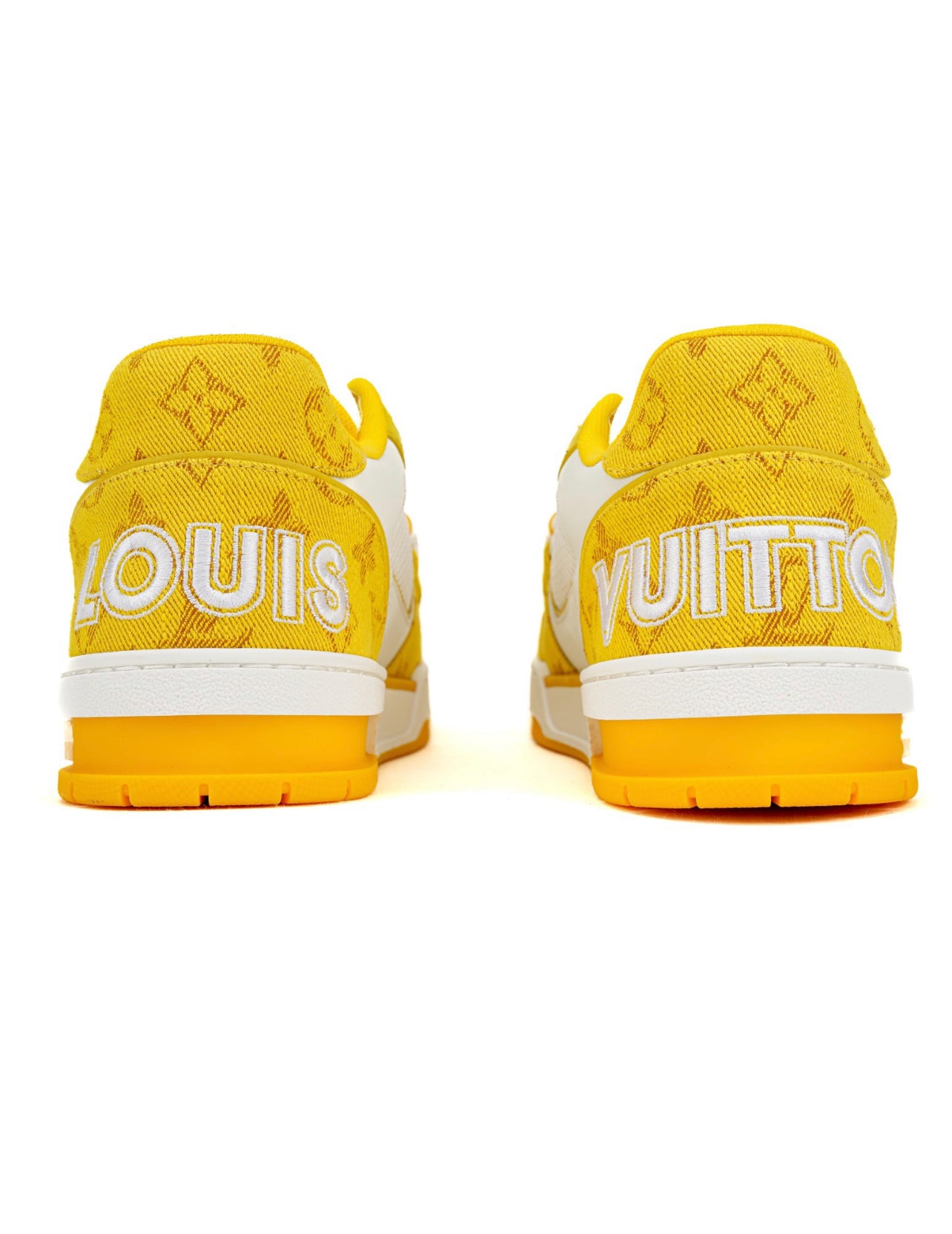 LV Trainer Sneaker White-Yellow