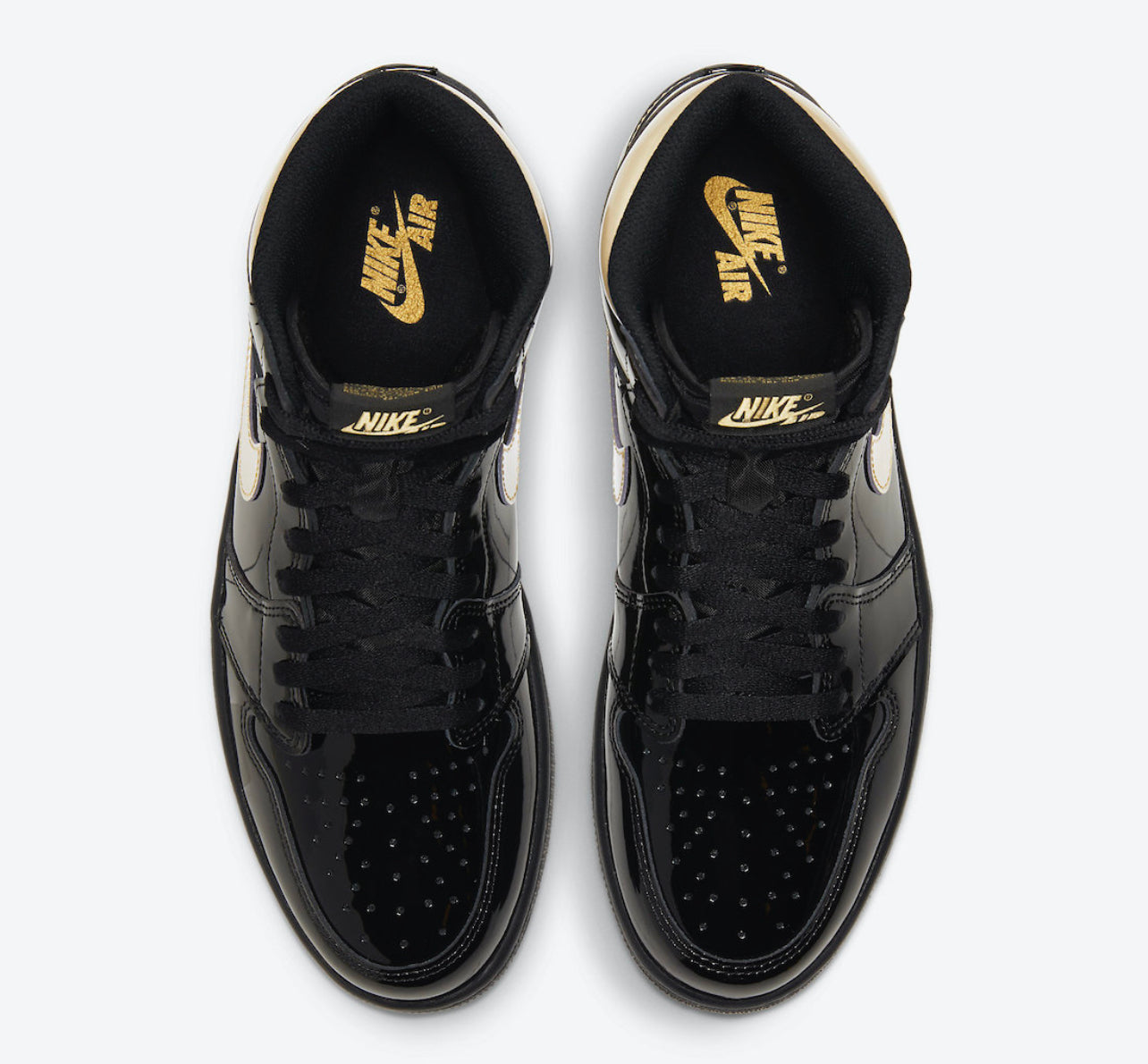 Air Jordan 1 Black-Gold