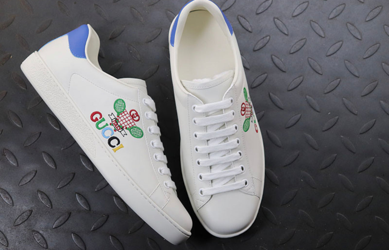 G Ace Tennis Embroidered Sneaker