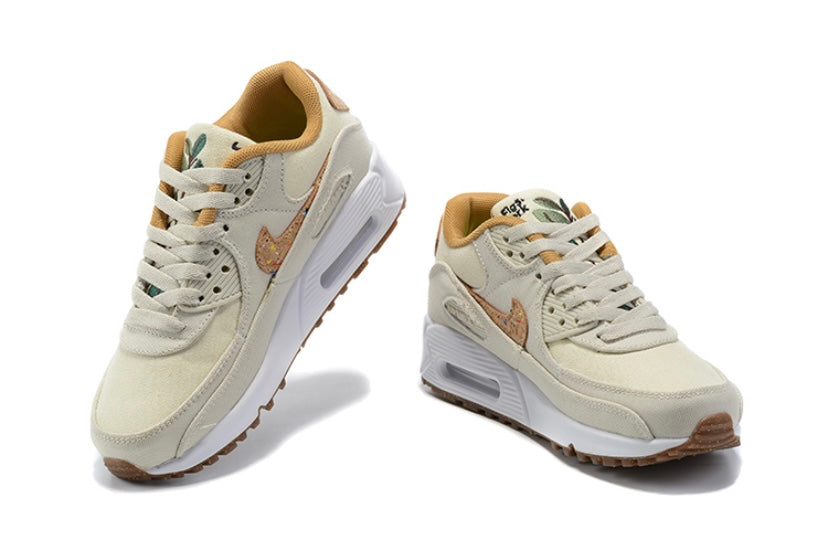 women's 'air max 90 shoes white gold camo