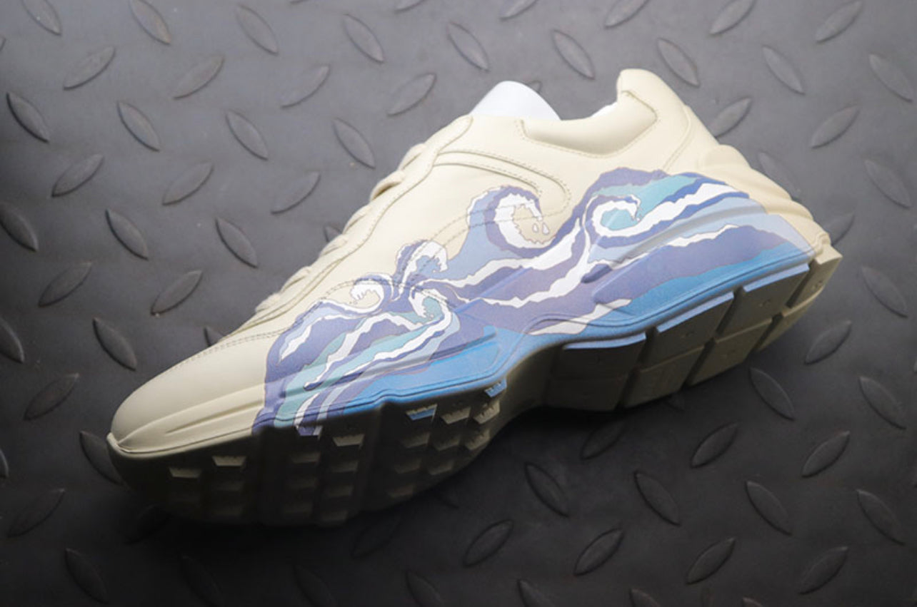 G Rhyton Waves Print Sneaker